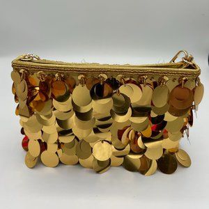 Gemma Evening Bag in Gold